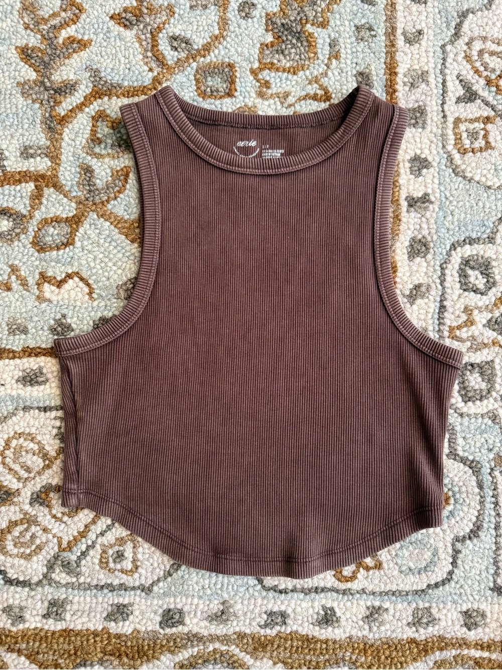 Aerie Ribbed Crop Tank